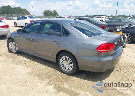 2015 Volkswagen Passat 1.8T S from USA, damaged, VIN 1VWAS7A31FC106266